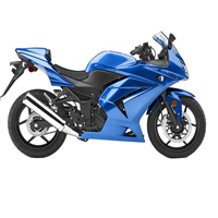 Carénage Kawasaki EX250 2008-2012 Pas Chère