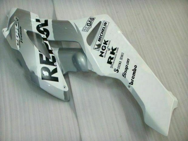 Argent Blanc Repsol Carénage Moto Honda CBR 1000 RR 04-05 Argent Blanc Repsol Carénage Moto Honda CBR 1000 RR 04-05