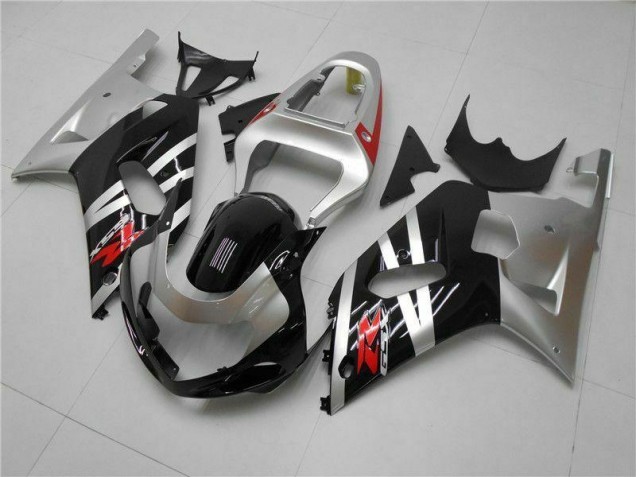 Argent Carénage Moto Suzuki GSXR 600 / 750 K1 K2 K3 01-03 Argent Carénage Moto Suzuki GSXR 600 / 750 K1 K2 K3 01-03