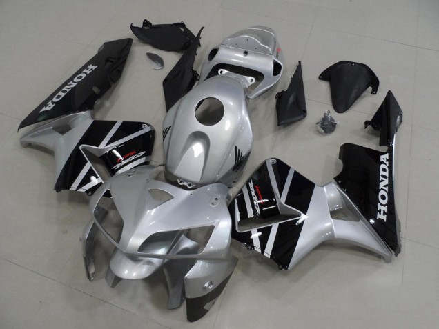 Argent Gris Carénage Moto Honda CBR 600 RR 05-06 Argent Gris Carénage Moto Honda CBR 600 RR 05-06