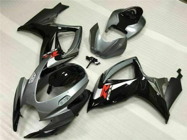 Argent Gris Carénage Moto Suzuki GSXR 600 / 750 K6 06-07 Argent Gris Carénage Moto Suzuki GSXR 600 / 750 K6 06-07