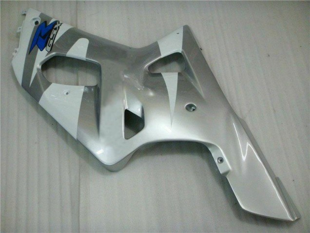 Argent Noir Carénages Moto Suzuki GSXR 600 / 750 K1 K2 K3 01-03 Argent Noir Carénages Moto Suzuki GSXR 600 / 750 K1 K2 K3 01-03