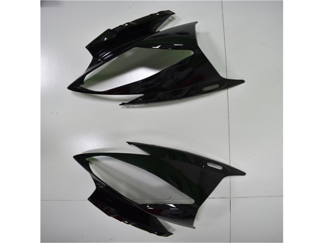 Argent Noir Kit Carénages Motos Complet Yamaha R6 06-07 Argent Noir Kit Carénages Motos Complet Yamaha R6 06-07