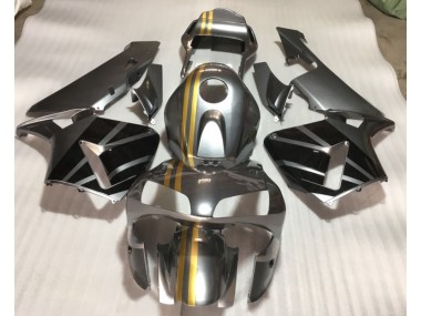 Argent Or Noir Carénage Moto Honda CBR 600 RR 03-04