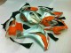 Argent Orange Carénage Moto Honda CBR 1000 RR 08-11 Argent Orange Carénage Moto Honda CBR 1000 RR 08-11