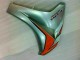 Argent Orange Carénage Moto Honda CBR 1000 RR 08-11 Argent Orange Carénage Moto Honda CBR 1000 RR 08-11