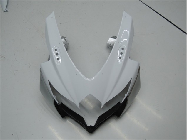 Blanc Argent Bleu Carénage Moto Suzuki GSXR 600 / 750 K8 08-10 Blanc Argent Bleu Carénage Moto Suzuki GSXR 600 / 750 K8 08-10