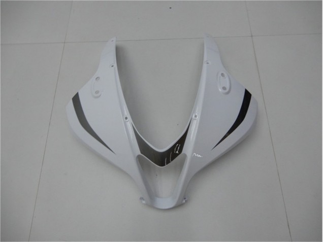 Blanc Argent Noir Carénage Moto Honda CBR 600 RR 09-12 Blanc Argent Noir Carénage Moto Honda CBR 600 RR 09-12
