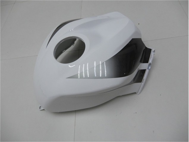 Blanc Argent Noir Carénage Moto Honda CBR 600 RR 09-12 Blanc Argent Noir Carénage Moto Honda CBR 600 RR 09-12