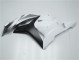 Blanc Argent Noir Carénage Moto Honda CBR 600 RR 09-12 Blanc Argent Noir Carénage Moto Honda CBR 600 RR 09-12