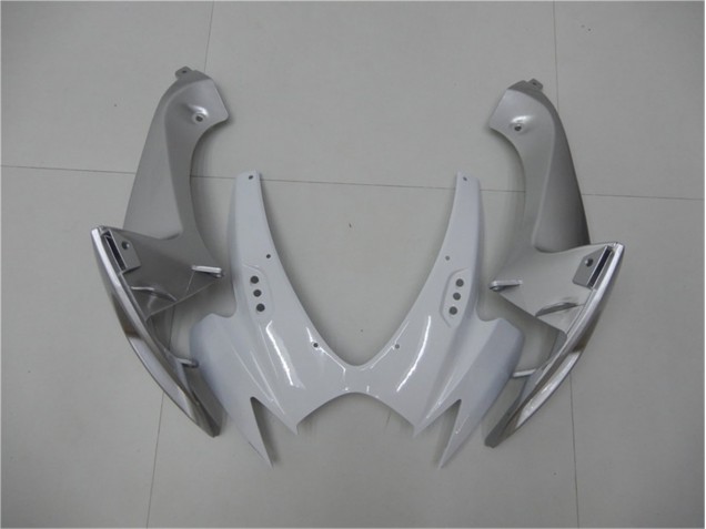 Blanc Bleu Carénages Moto Suzuki GSXR 600 / 750 K6 06-07 Blanc Bleu Carénages Moto Suzuki GSXR 600 / 750 K6 06-07
