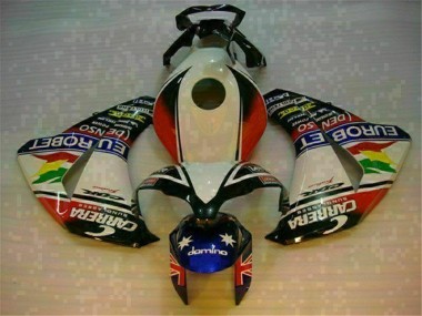 Blanc Bleu Carrosserie Moto Honda CBR 1000 RR 08-11