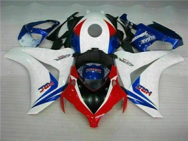 Blanc Bleu Kit Carénages Motos Honda CBR 1000 RR 08-11