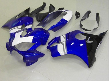 Blanc Bleu Noir Carénage Moto Honda CBR 600 F4i 04-07