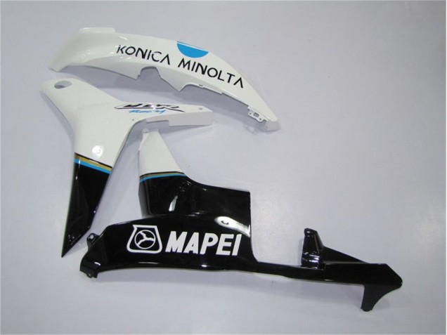Blanc Bleu Noir Carénage Moto Honda CBR 600 RR 07-08 Blanc Bleu Noir Carénage Moto Honda CBR 600 RR 07-08