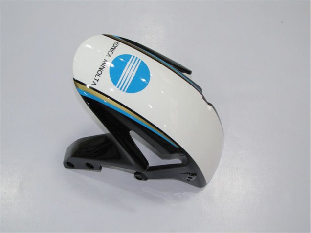 Blanc Bleu Noir Carénage Moto Honda CBR 600 RR 07-08 Blanc Bleu Noir Carénage Moto Honda CBR 600 RR 07-08