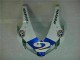 Blanc Bleu R 2 Carénage Moto Honda CBR 600 RR 03-04 Blanc Bleu R 2 Carénage Moto Honda CBR 600 RR 03-04