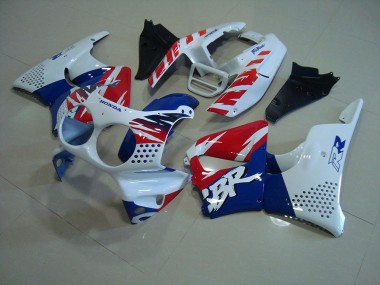 Blanc Bleu Rouge Carénage Moto Honda CBR 900 RR 893 92-93