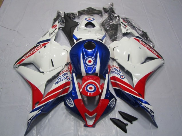 Blanc Bleu Rouge Carénages Moto Honda CBR 600 RR 09-12 Blanc Bleu Rouge Carénages Moto Honda CBR 600 RR 09-12