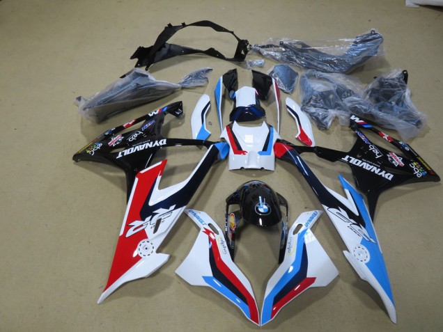 Blanc Bleu Rouge Noir Carénage Moto BMW S1000RR 19-21 Blanc Bleu Rouge Noir Carénage Moto BMW S1000RR 19-21