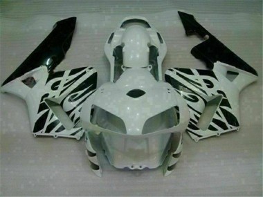 Blanc Carénage Moto ABS Honda CBR 600 RR 03-04