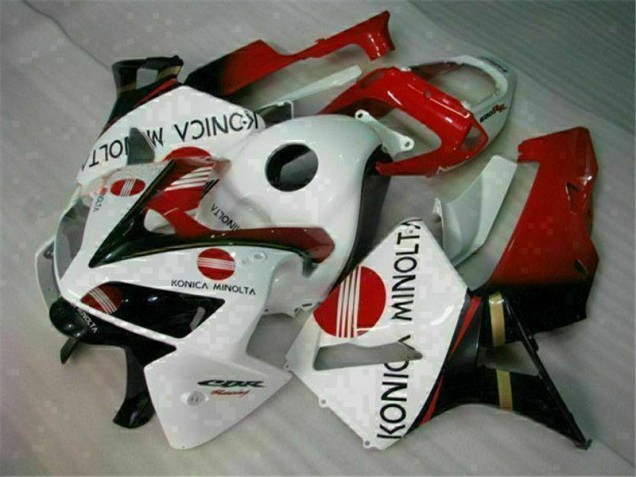 Blanc Carénage Moto ABS Honda CBR 600 RR 05-06 Blanc Carénage Moto ABS Honda CBR 600 RR 05-06