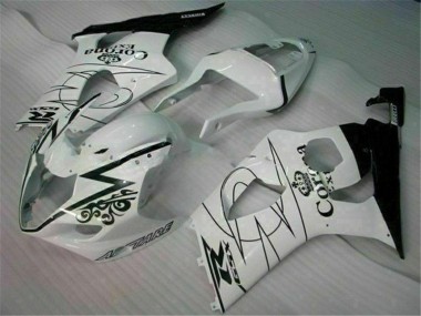 Blanc Carénage Moto Suzuki GSXR 1000 K3 03-04