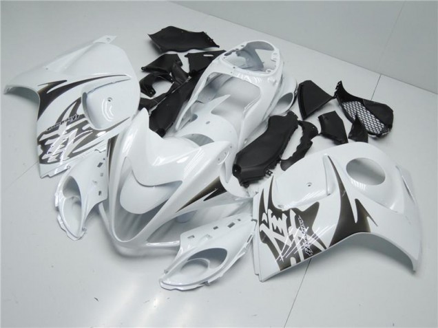 Blanc Carénage Moto Suzuki GSXR 1300 Hayabusa 08-19 Blanc Carénage Moto Suzuki GSXR 1300 Hayabusa 08-19