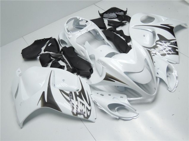 Blanc Carénage Moto Suzuki GSXR 1300 Hayabusa 08-19 Blanc Carénage Moto Suzuki GSXR 1300 Hayabusa 08-19