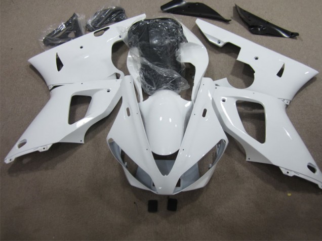 Blanc Carénage Moto Yamaha R1 00-01