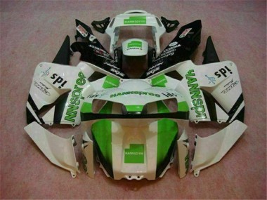 Blanc Carénages Moto ABS Complet Honda CBR 600 RR 03-04