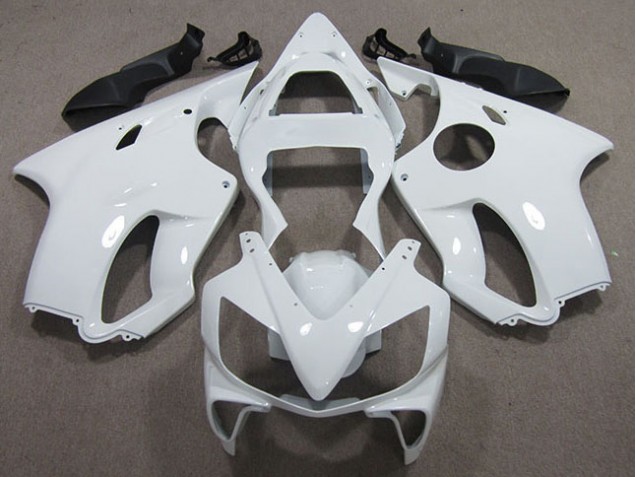 Blanc Carénages Moto Honda CBR 600 F4i 01-03 Blanc Carénages Moto Honda CBR 600 F4i 01-03