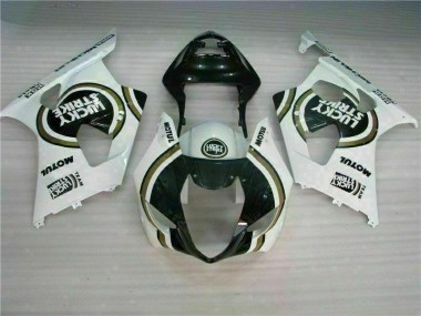 Blanc Carénages Moto Suzuki GSXR 1000 K3 03-04