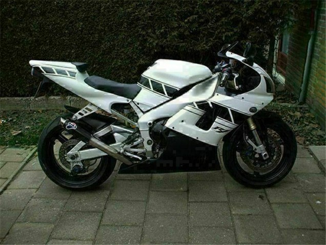 Blanc Carénages Moto Yamaha R1 00-01 Blanc Carénages Moto Yamaha R1 00-01