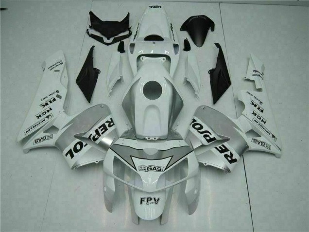 Blanc Carénages Moto de Rechange Honda CBR 600 RR 05-06 Blanc Carénages Moto de Rechange Honda CBR 600 RR 05-06