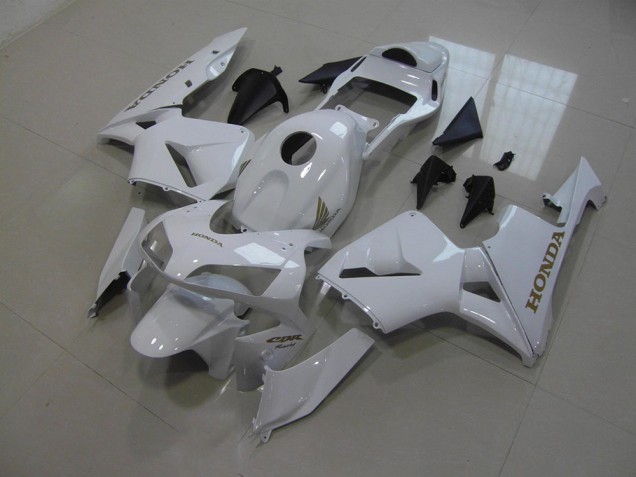 Blanc Carrosserie Moto Honda CBR 600 RR 05-06 Blanc Carrosserie Moto Honda CBR 600 RR 05-06