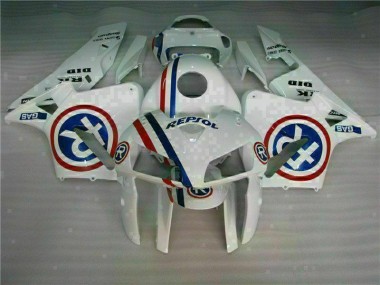 Blanc Kit Carénages Motos & Plastique Honda CBR 600 RR 05-06
