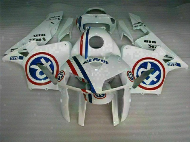 Blanc Kit Carénages Motos & Plastique Honda CBR 600 RR 05-06 Blanc Kit Carénages Motos & Plastique Honda CBR 600 RR 05-06