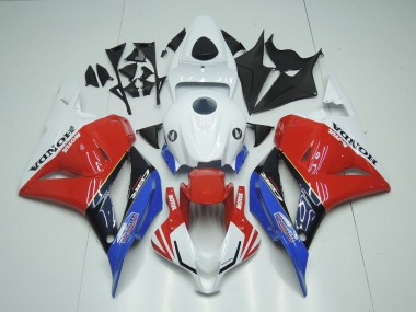 Blanc Motul Rouge Bleu Carénage Moto Honda CBR 600 RR 09-12