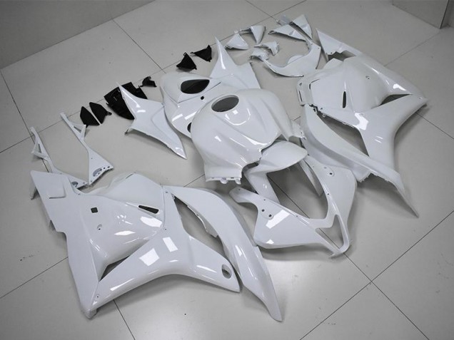 Blanc Nacré Carénage Moto Honda CBR 600 RR 09-12 Blanc Nacré Carénage Moto Honda CBR 600 RR 09-12