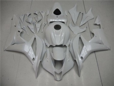 Blanc Nacré Carénages Moto Honda CBR 600 RR 07-08