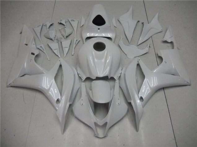 Blanc Nacré Carénages Moto Honda CBR 600 RR 07-08 Blanc Nacré Carénages Moto Honda CBR 600 RR 07-08
