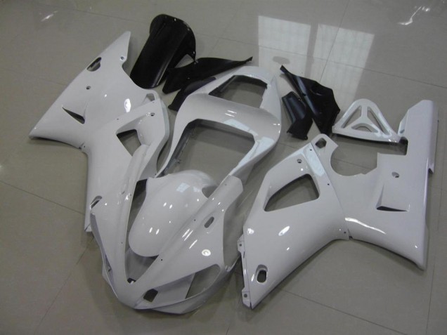Blanc No Décalque Carénage Moto Yamaha R1 00-01