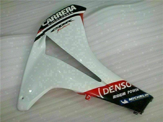 Blanc Noir Carénage Moto Honda CBR 1000 RR 08-11 Blanc Noir Carénage Moto Honda CBR 1000 RR 08-11