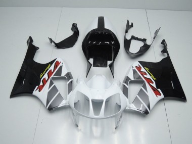 Blanc Noir Carénage Moto Honda VTR 1000 00-06