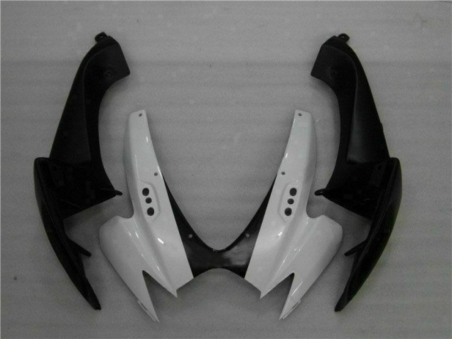 Blanc Noir Carénage Moto Suzuki GSXR 600 / 750 K6 06-07 Blanc Noir Carénage Moto Suzuki GSXR 600 / 750 K6 06-07