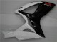 Blanc Noir Carénage Moto Suzuki GSXR 600 / 750 K6 06-07 Blanc Noir Carénage Moto Suzuki GSXR 600 / 750 K6 06-07
