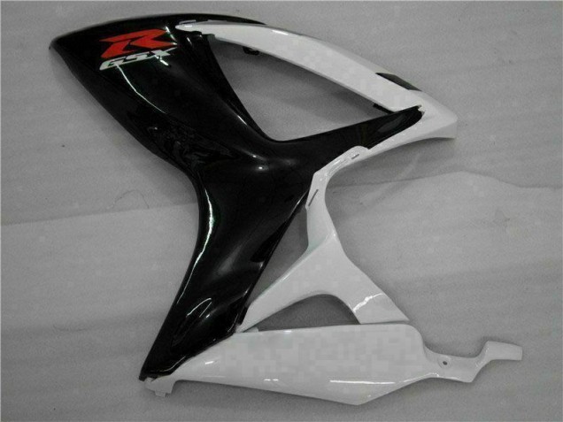 Blanc Noir Carénage Moto Suzuki GSXR 600 / 750 K6 06-07 Blanc Noir Carénage Moto Suzuki GSXR 600 / 750 K6 06-07