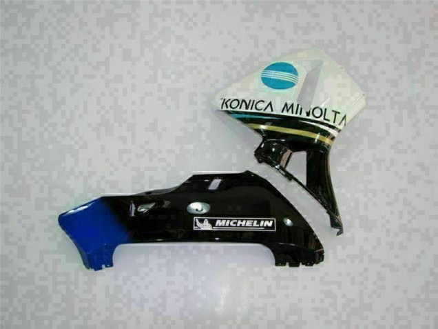 Blanc Noir Carrosserie Moto Honda CBR 600 RR 03-04 Blanc Noir Carrosserie Moto Honda CBR 600 RR 03-04