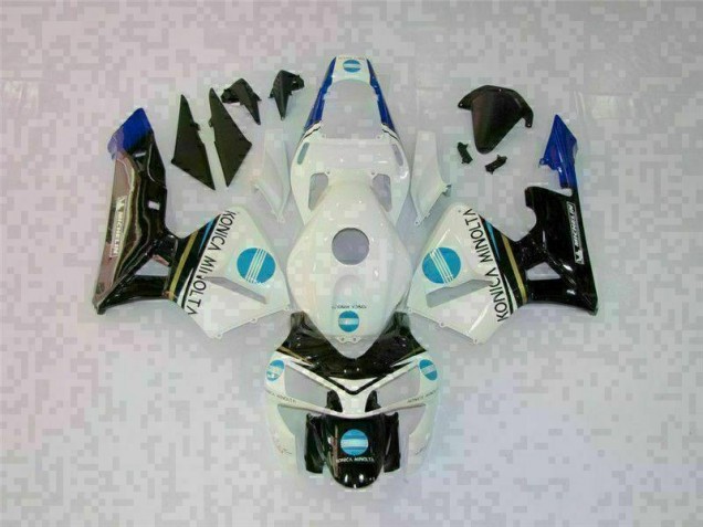 Blanc Noir Carrosserie Moto Honda CBR 600 RR 03-04 Blanc Noir Carrosserie Moto Honda CBR 600 RR 03-04